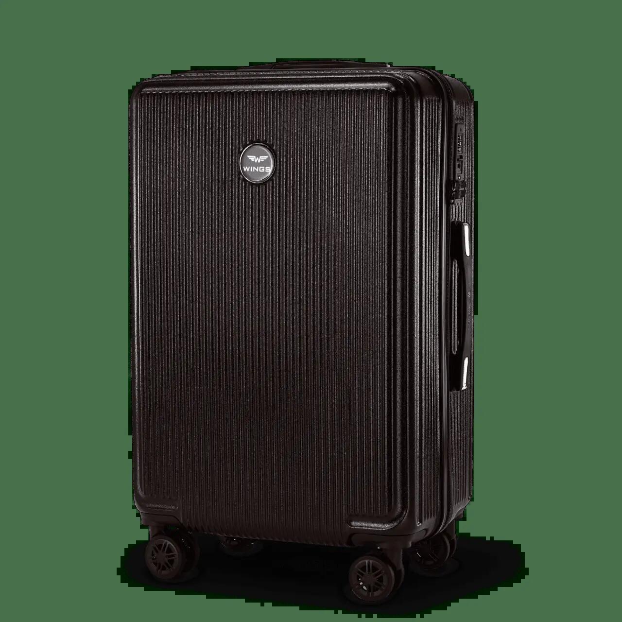 Wings PC African Eagle 2.0 middelgrote koffer 24" ZWART 1/9