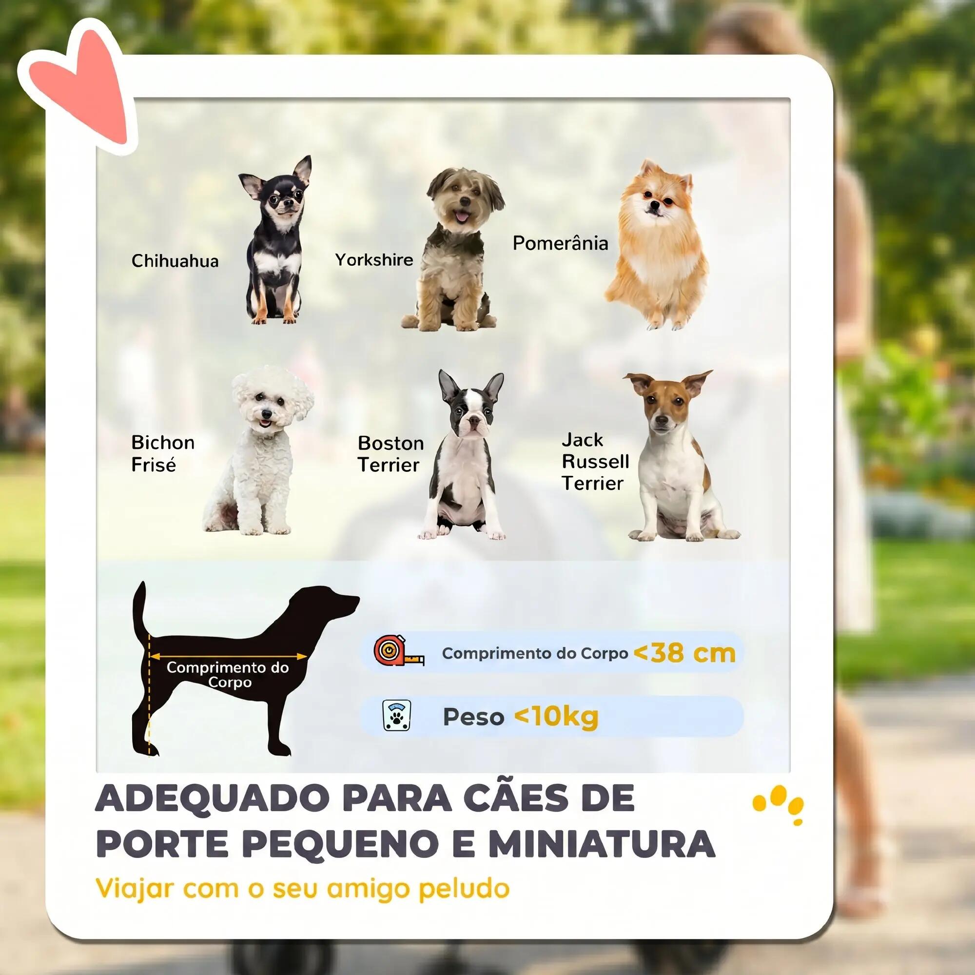 Cochecito para Mascotas PawHut 73x50x96 cm Gris 6/10