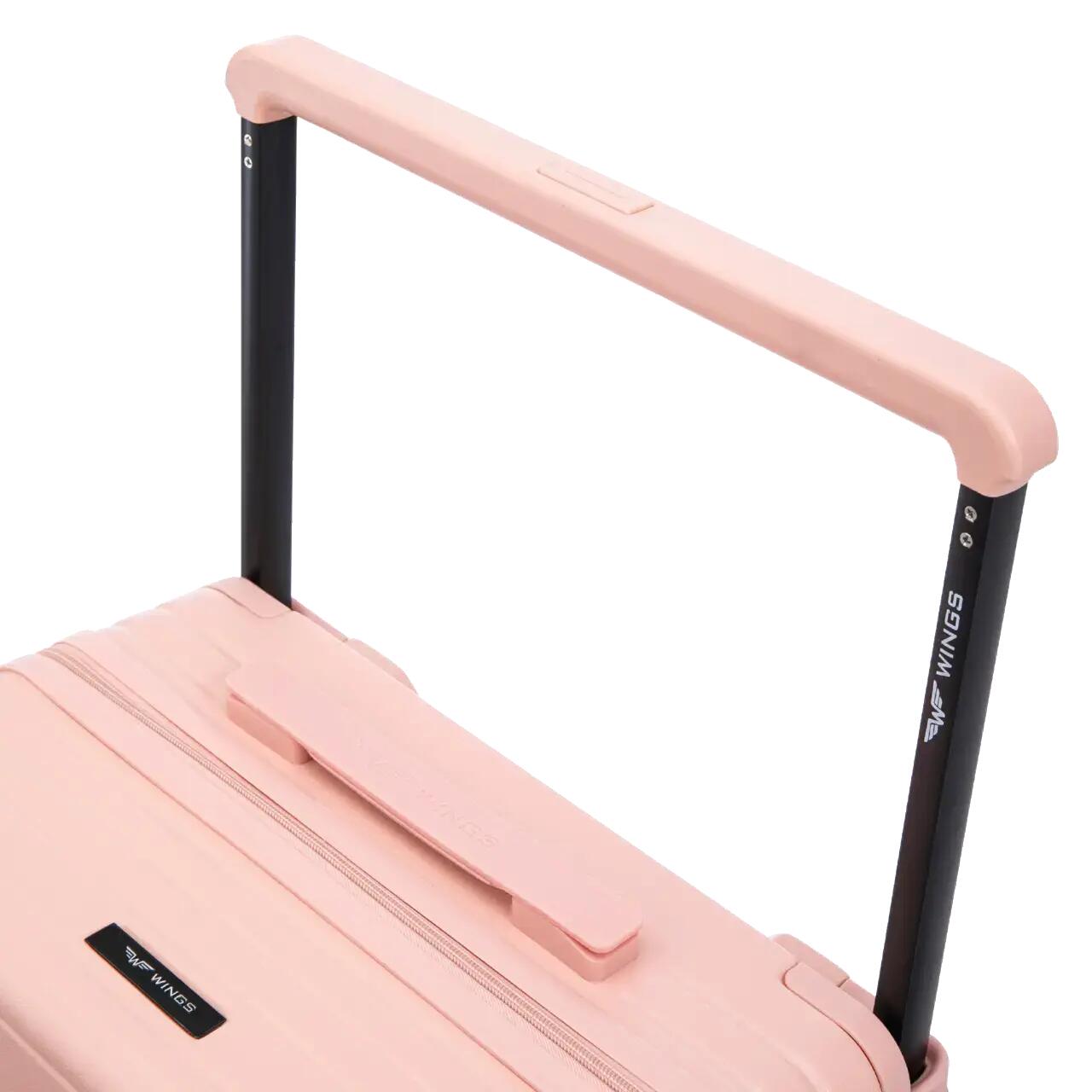 Valise cabine Wings BUNTING ABS+ 20" ROSE DOUX 10/10
