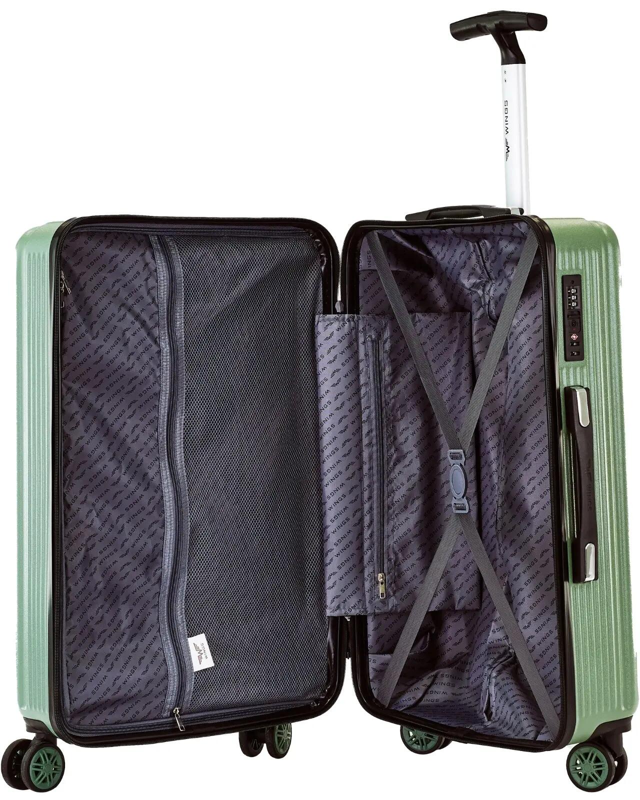 Valise moyenne Wings PC African Eagle 2.0 24" Vert Armée 4/9