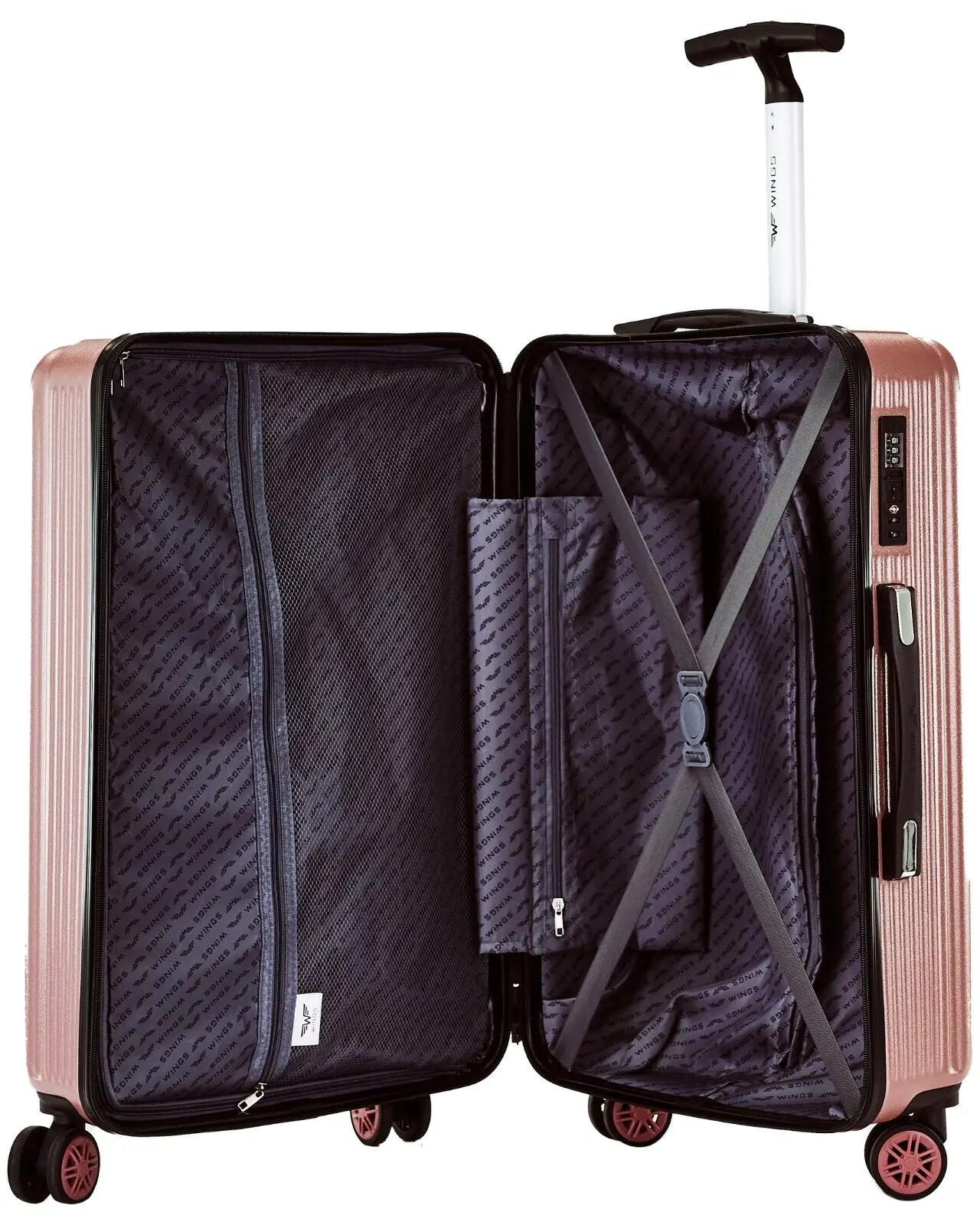 Valise cabine Wings PC African Eagle 2.0 20" ROSE 5/10