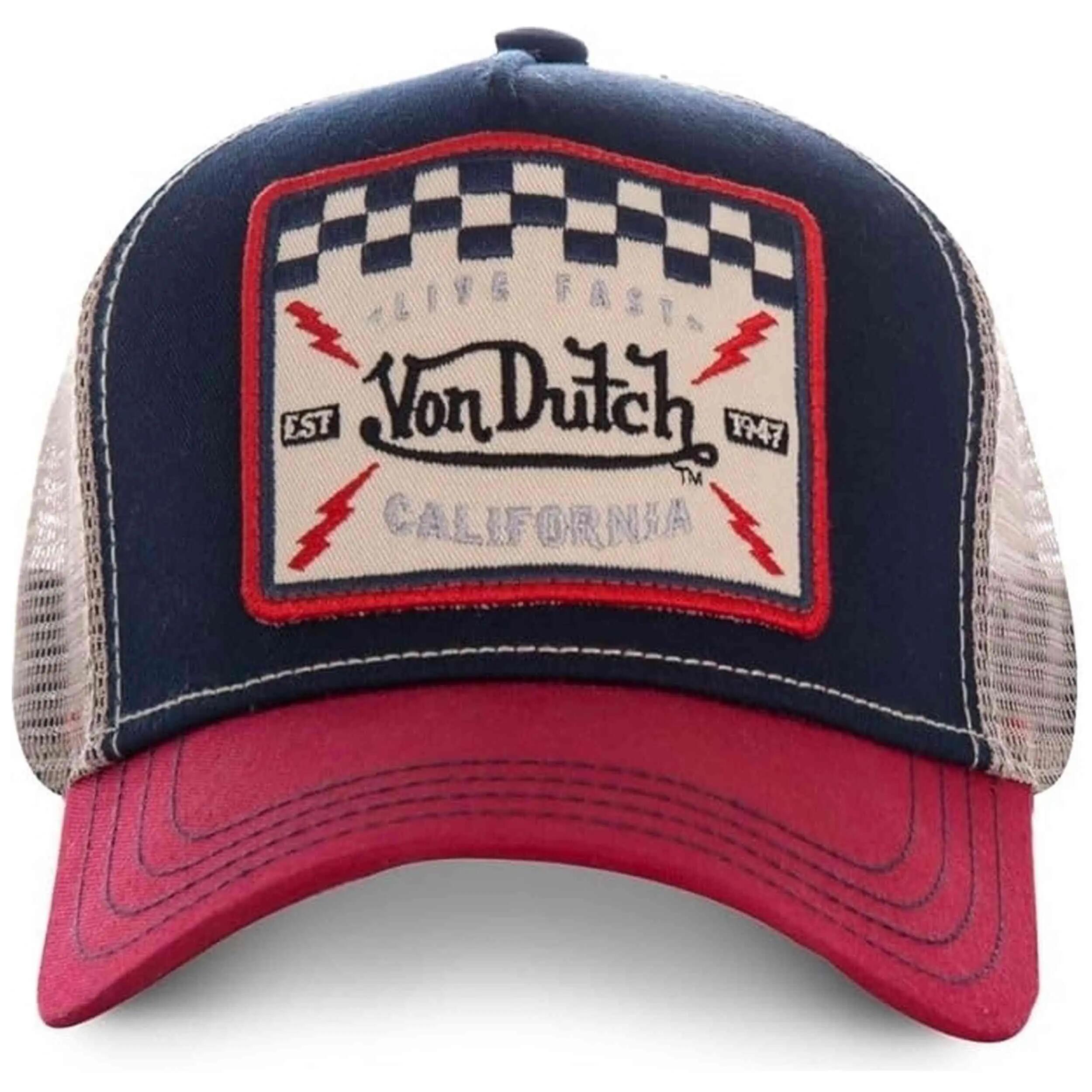 Berretto Von dutch modello CAS1SQUARE1605 per unisex 2/4