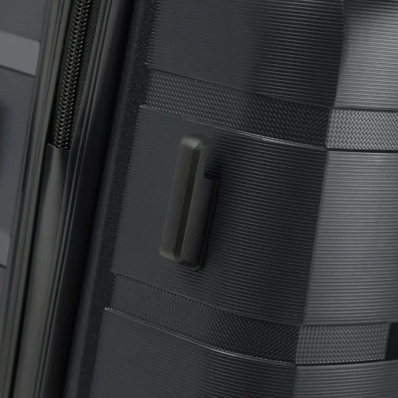 Valise moyenne Wings HAWFINCH 3.0 polypropylène 24" NOIR 8/10