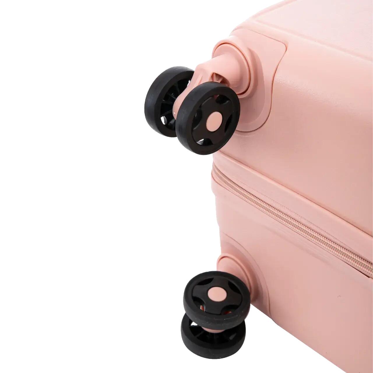 Valise cabine Wings BUNTING ABS+ 20" ROSE DOUX 6/10