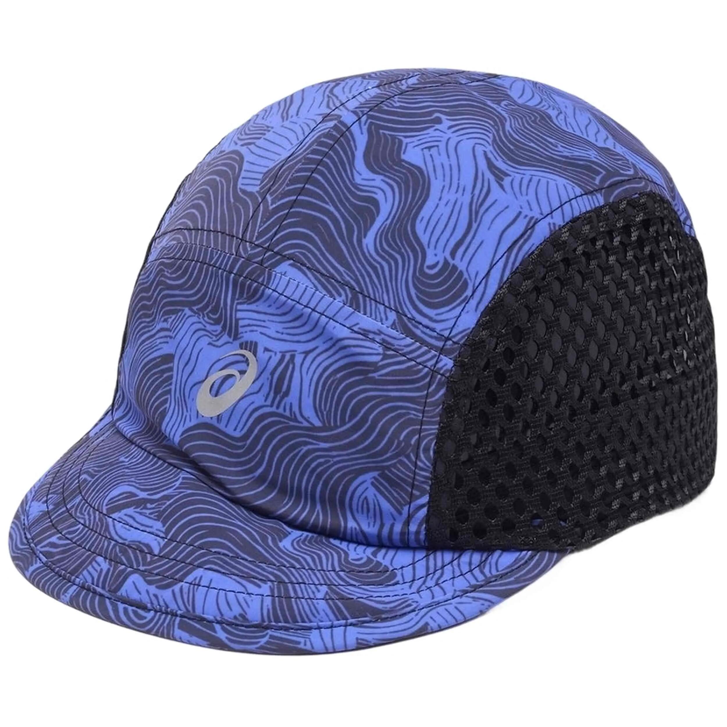 Berretto Asics modello Gorra ASICS Fujitrail Graphic azul negro per unisex 2/5