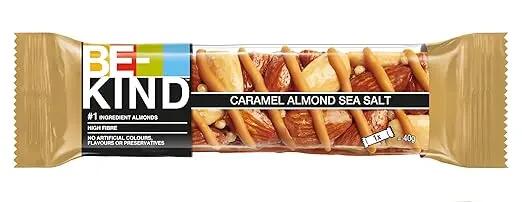 BE-KIND Caramel Almond & SeaSalt 12x40g - Nussriegel für unterwegs & Training 3/5