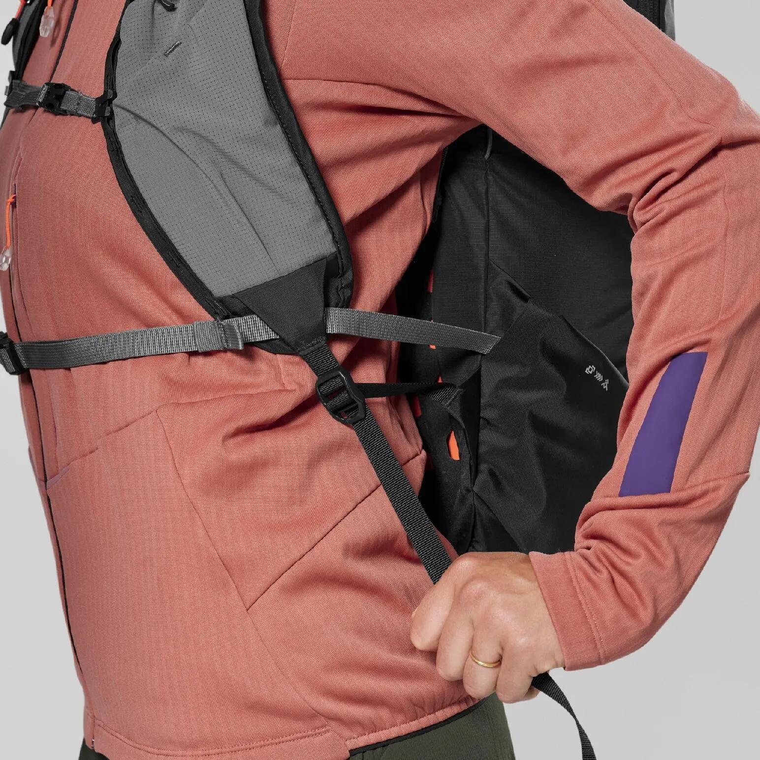 Mochila de trekking feminina Salewa PEDROC CORE 20 L preta 00-0000075026_0910 4/6