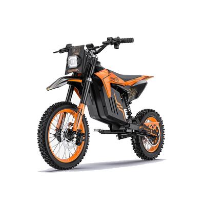Moto elettrica HillMiles MilePop 1 2000W 48V25Ah disco arancione
