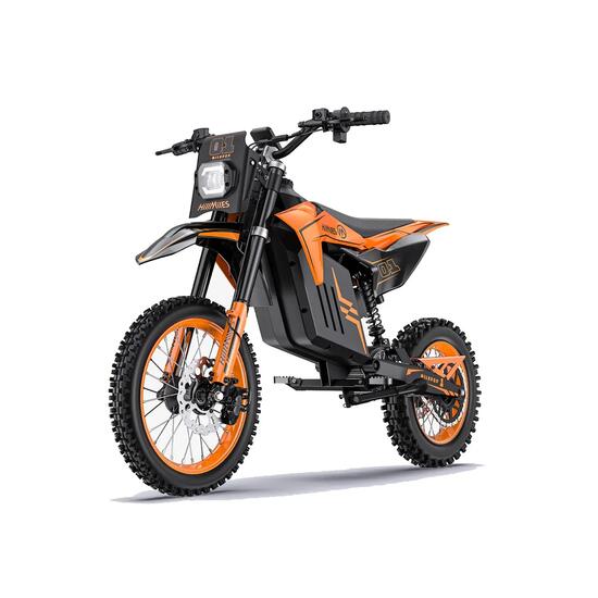 Moto elettrica HillMiles MilePop 1 2000W 48V25Ah disco arancione