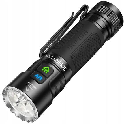 Latarka EDC Sofirn SR23 akumulatorowa UV 3300 lm