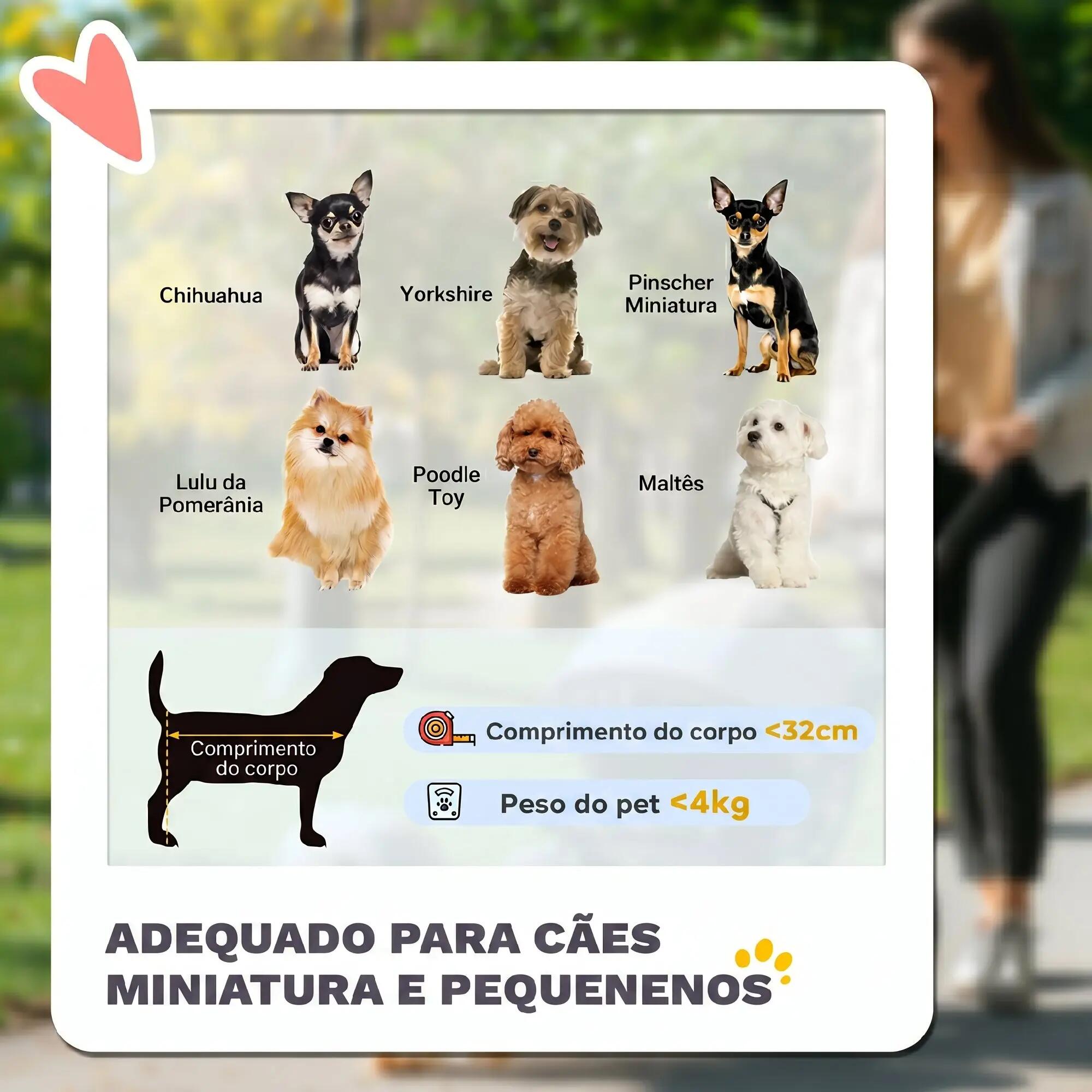 Carrinho para animais de estimação 67x45x96 cm cinzento claro PawHut 7/11
