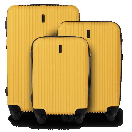 WALIZKA KABINOWA WINGS EGRET 2.0 20" YELLOW