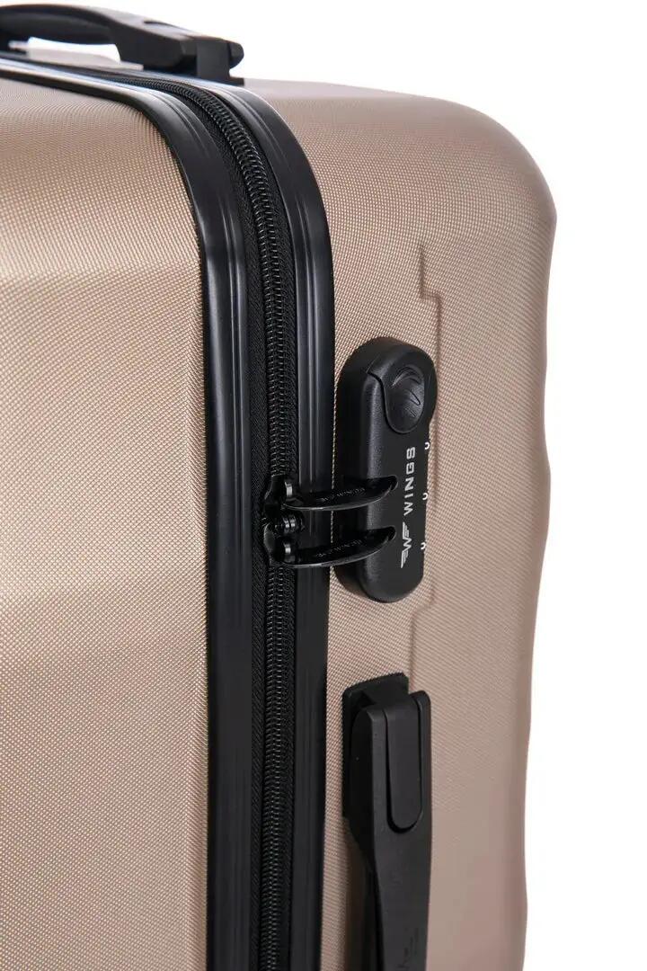 Valise cabine WINGS ABS+ VULTURE 20" Champagne 5/10