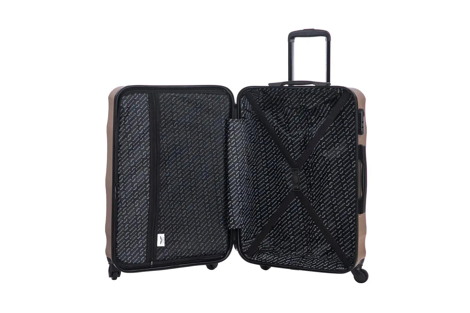 Valise cabine WINGS ABS+ VULTURE 20" Champagne 3/10