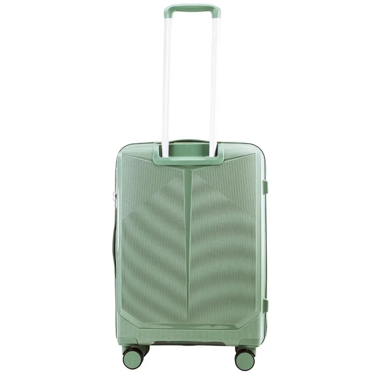 WINGS COCKATIEL middelgrote koffer van polypropyleen 24" ARMY GREEN 3/10