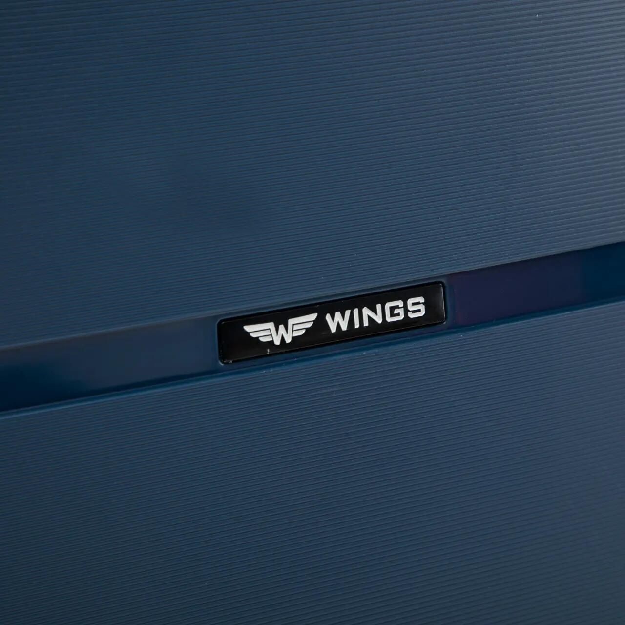 Valise cabine Wings HAWFINCH 3.0 polypropylène 20" BLEU 6/10