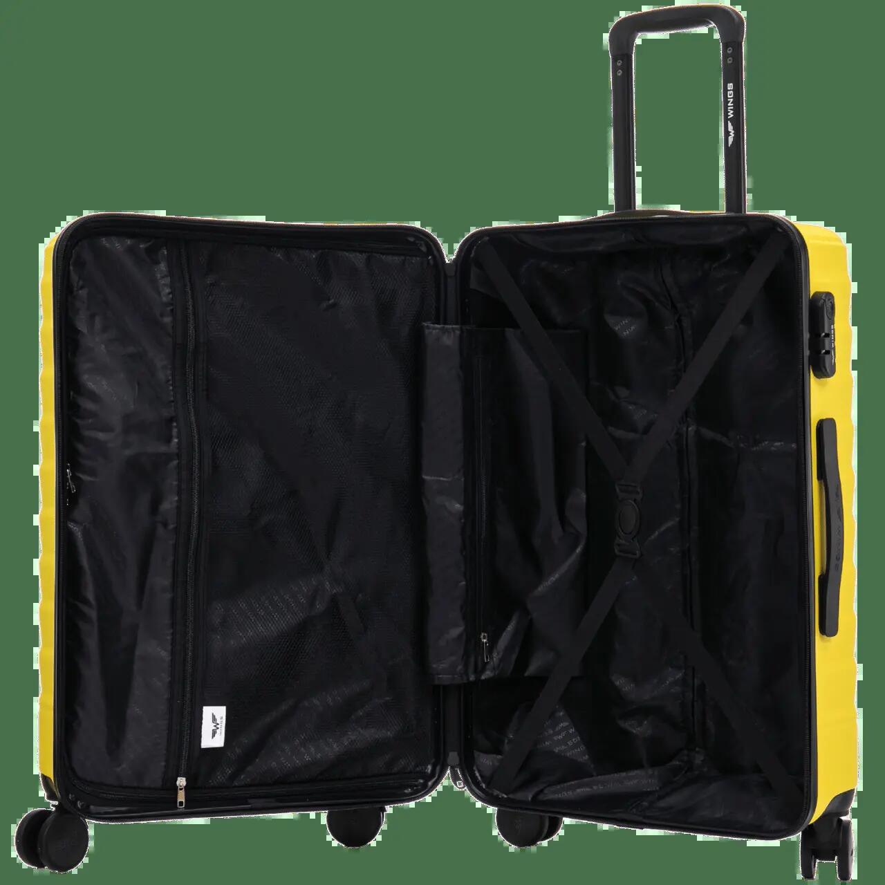 Valise moyenne Wings PEAFOWL 24" JAUNE 4/10