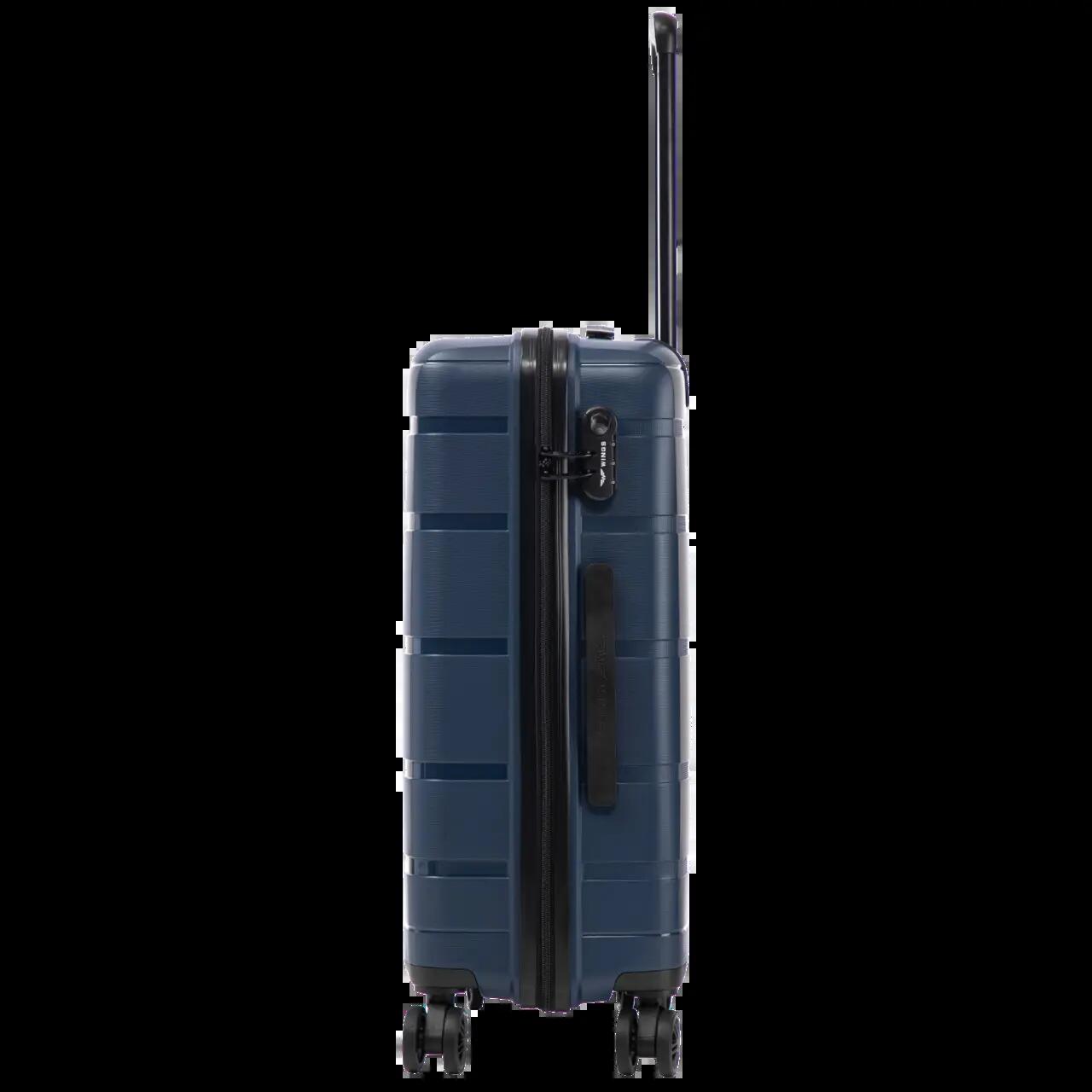 Valise cabine Wings HAWFINCH 3.0 polypropylène 20" BLEU 3/10