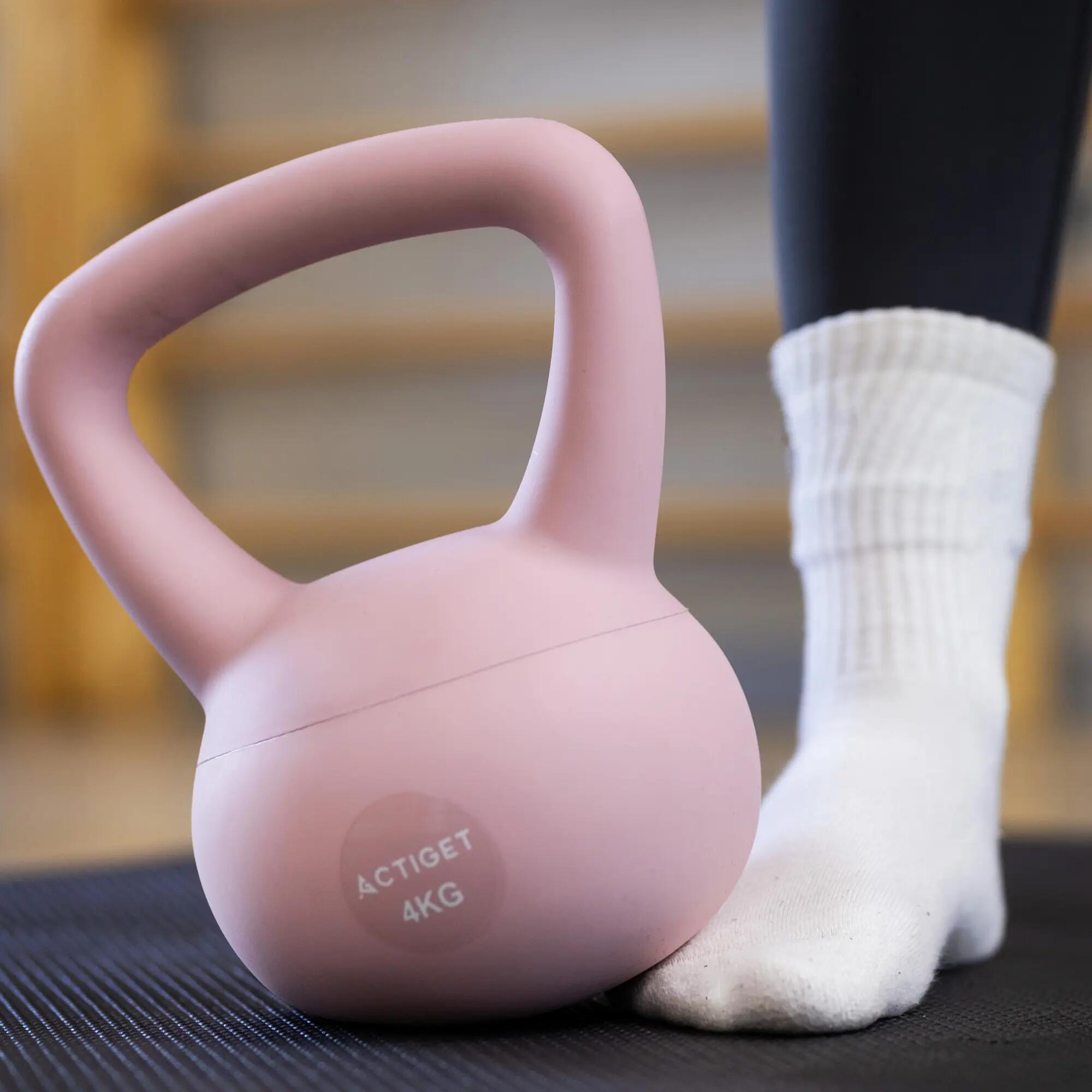 Kettlebell miękki Actiget 4 kg kula treningowa fitness 6/7
