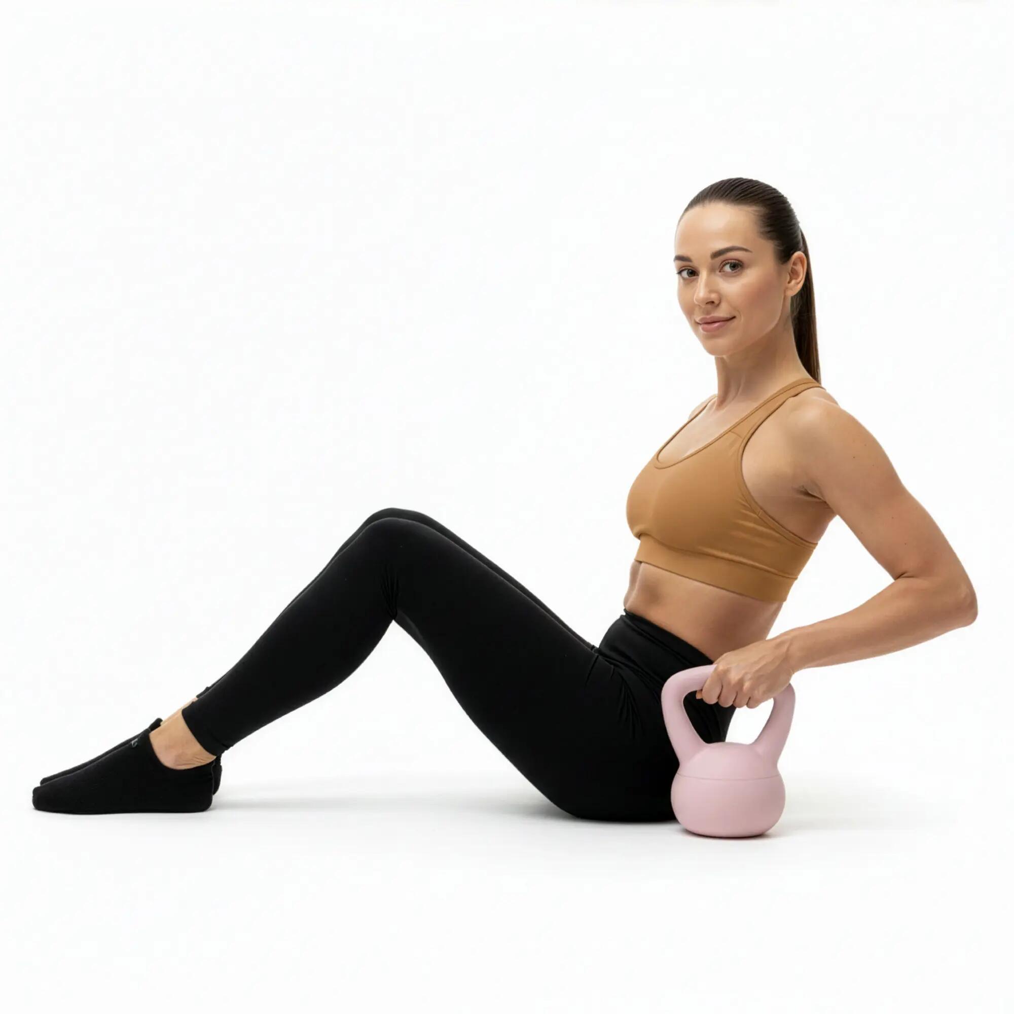 Kettlebell miękki Actiget 4 kg kula treningowa fitness 4/7