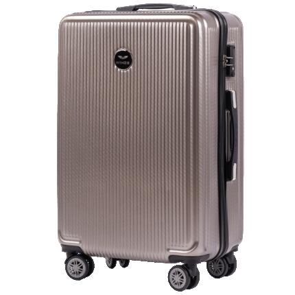 Valise moyenne Wings PC African Eagle 24" ARGENT