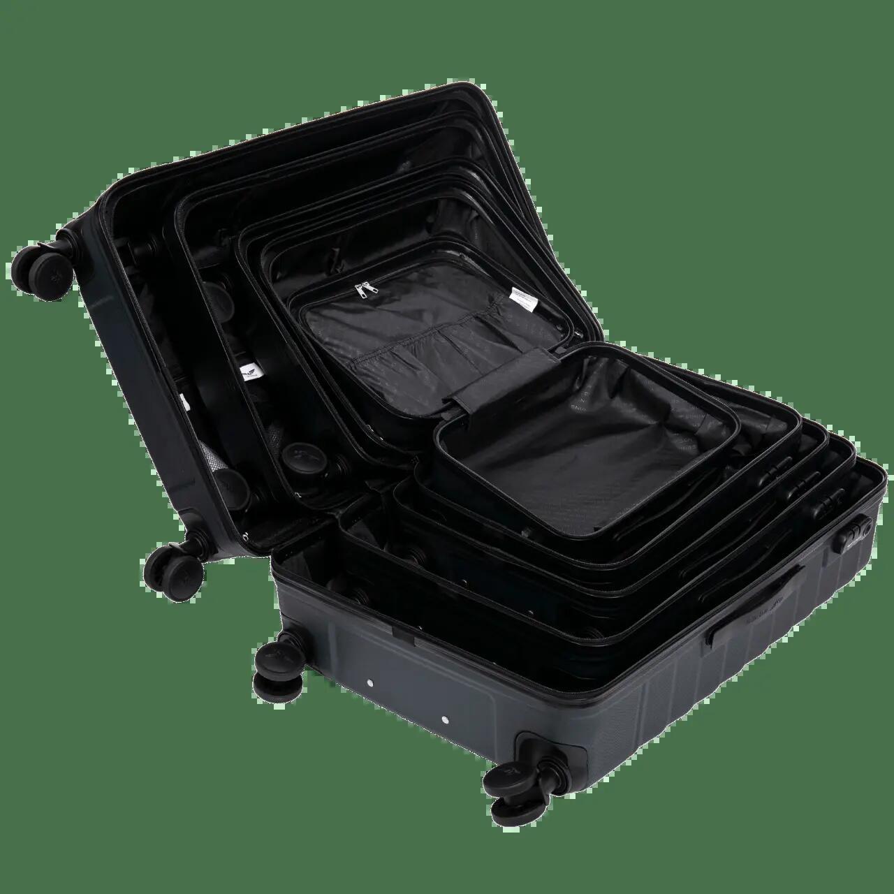 Ensemble de 4 valises Wings PAON VERT FONCÉ 3/10