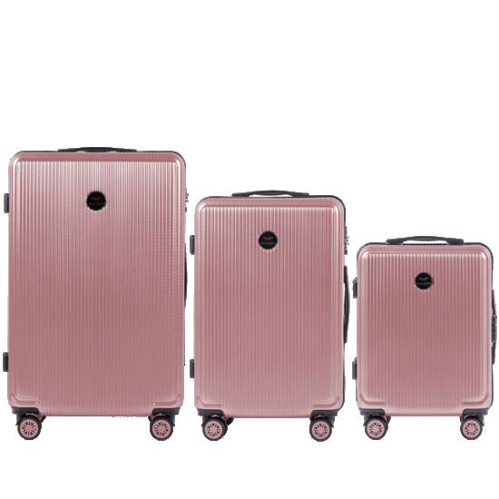 Ensemble de 3 valises Wings PC African Eagle ROSE