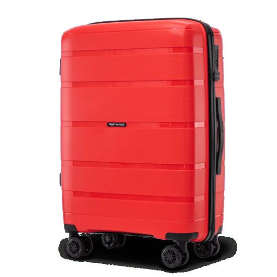 Valise moyenne Wings HAWFINCH 2.0 polypropylène 24" ROUGE