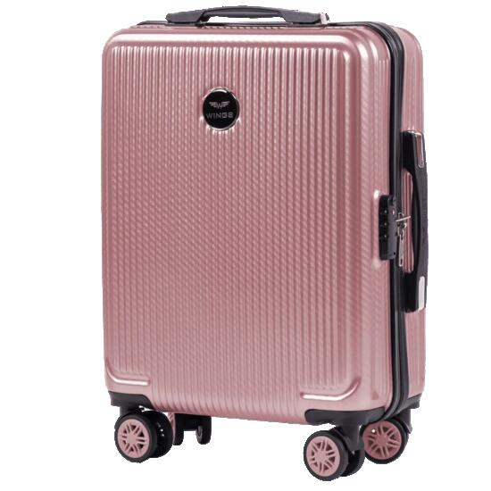Valise cabine Wings PC African Eagle 20" ROSE