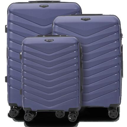 Valise moyenne Wings PHOENIX 2.0 polypropylène 24" BORDEAUX