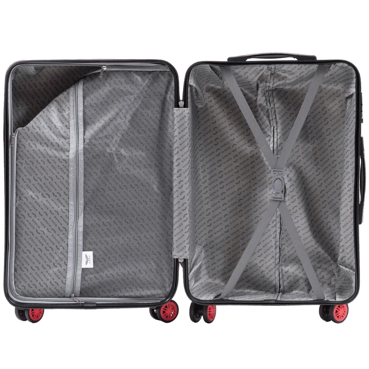 Valise cabine Wings PC African Eagle 20" ROSE 5/10