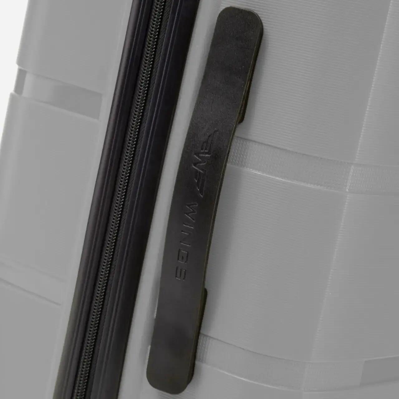 Valise moyenne Wings HAWFINCH 3.0 polypropylène 24" gris foncé 8/10
