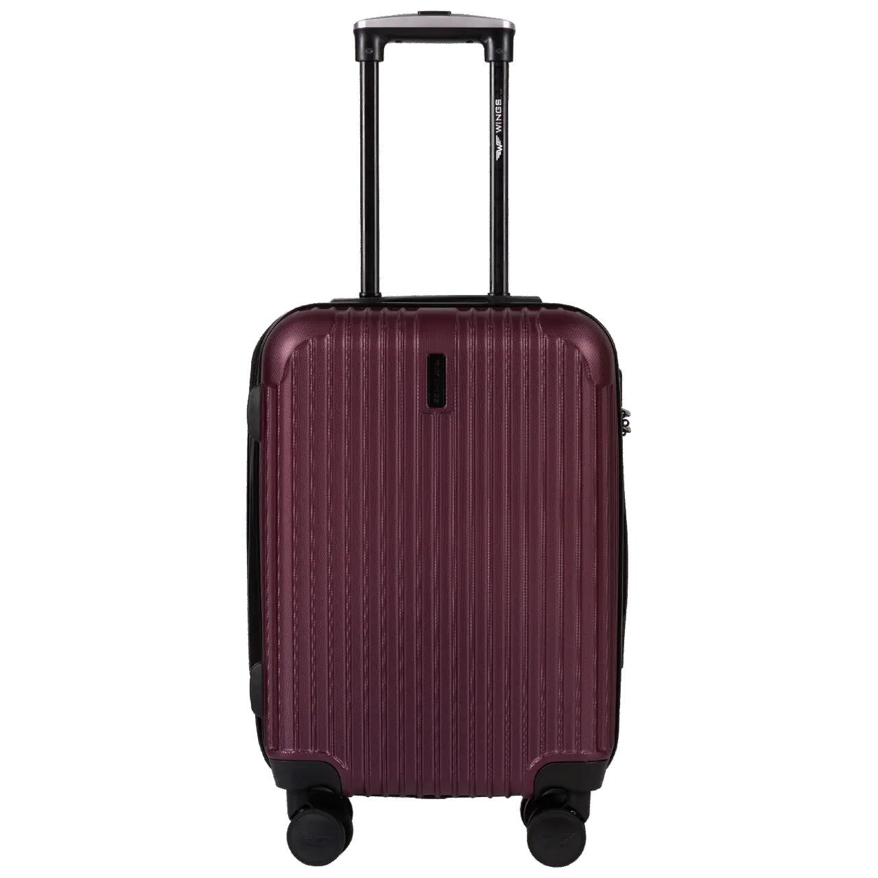 VALISE CABINE WINGS EGRET 20" BORDEAUX 3/10