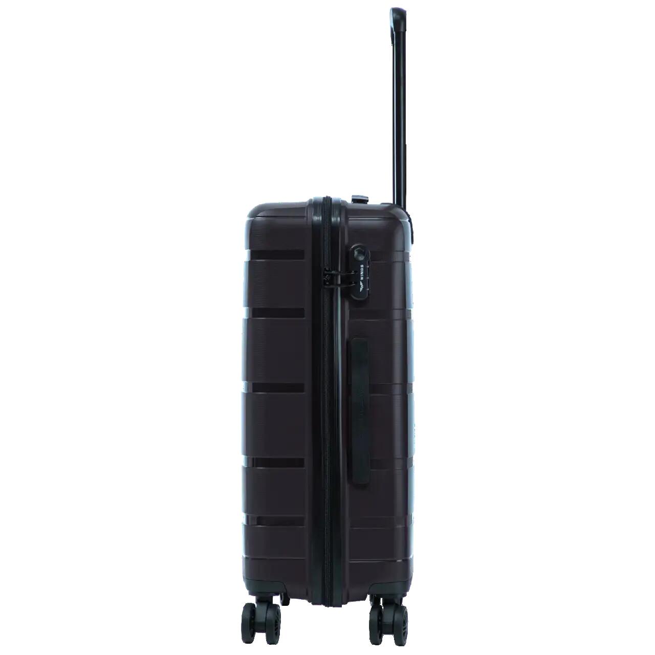 Valise moyenne Wings HAWFINCH 3.0 polypropylène 24" NOIR 5/10
