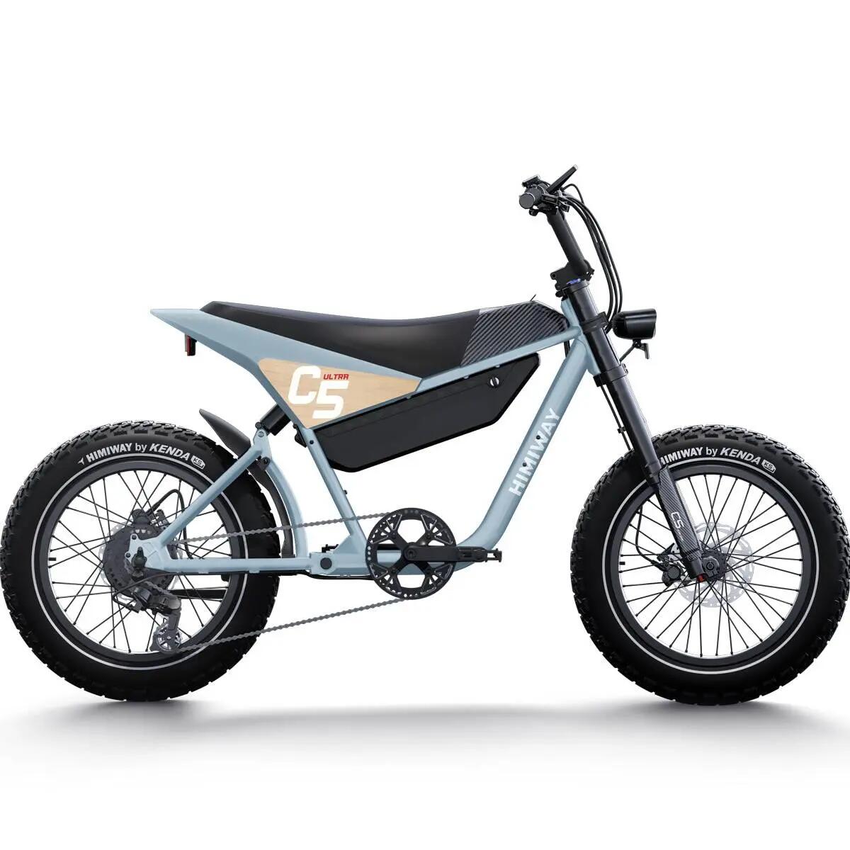 Bicicletta elettrica per adulti C5 Ultra, pneumatici larghi 20" × 4,0", 48V20Ah 2/5