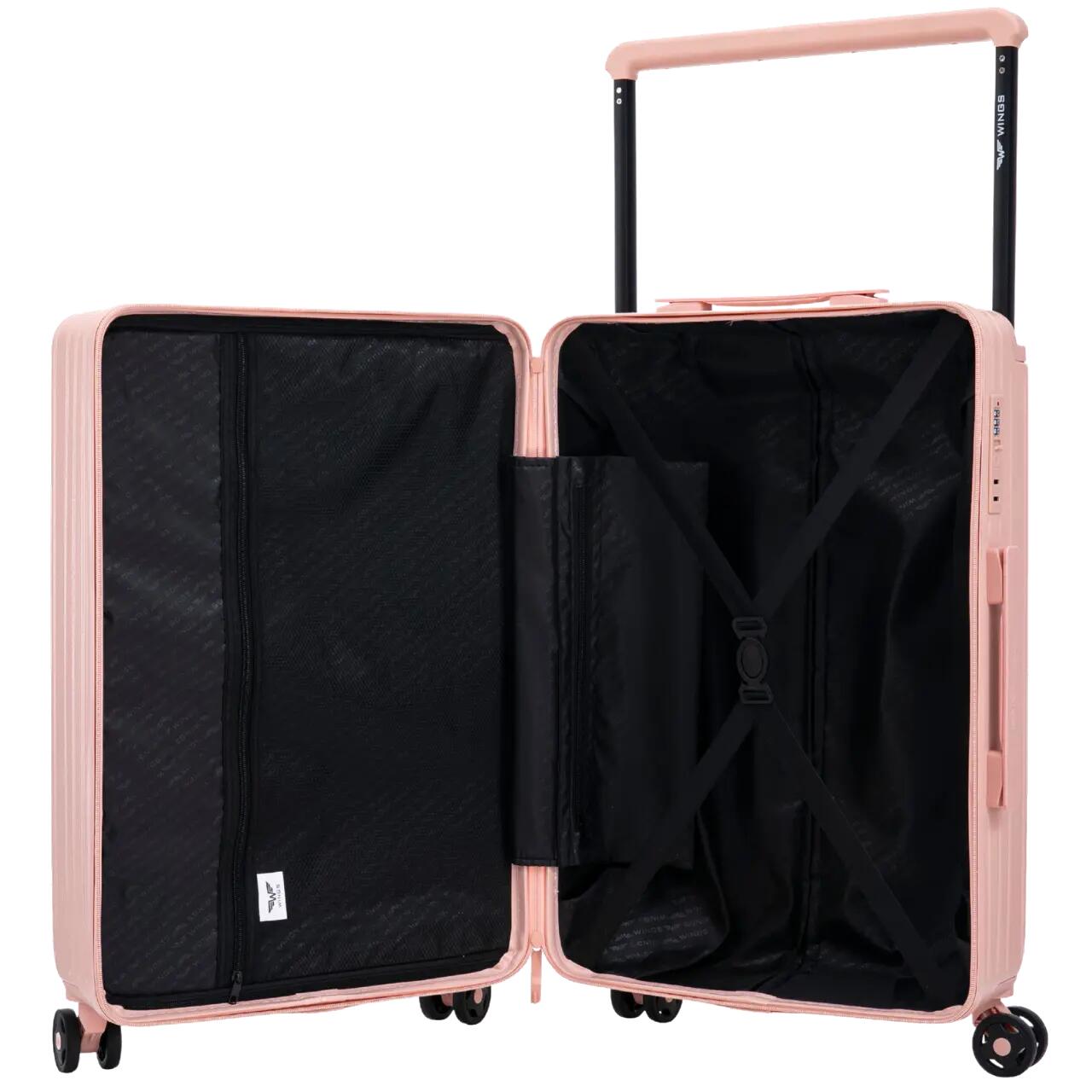 Valise cabine Wings ABS+ 20" Personnalisée ROSE SLAY 2/10