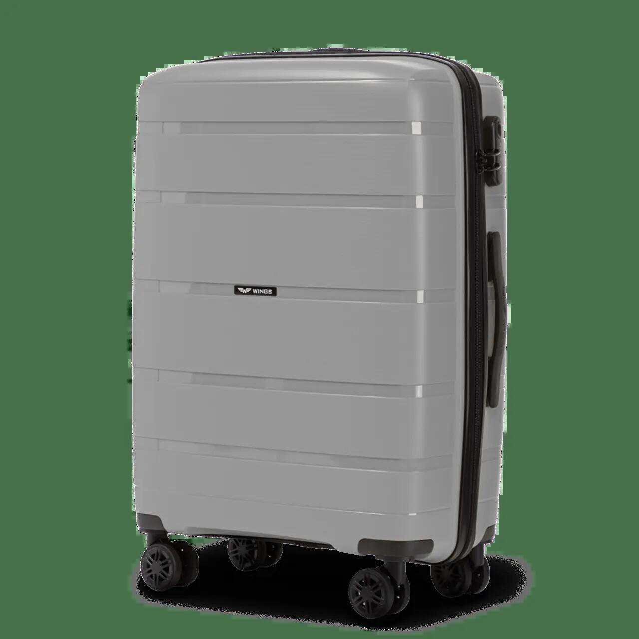 Valise moyenne Wings HAWFINCH 3.0 polypropylène 24" gris foncé 1/10