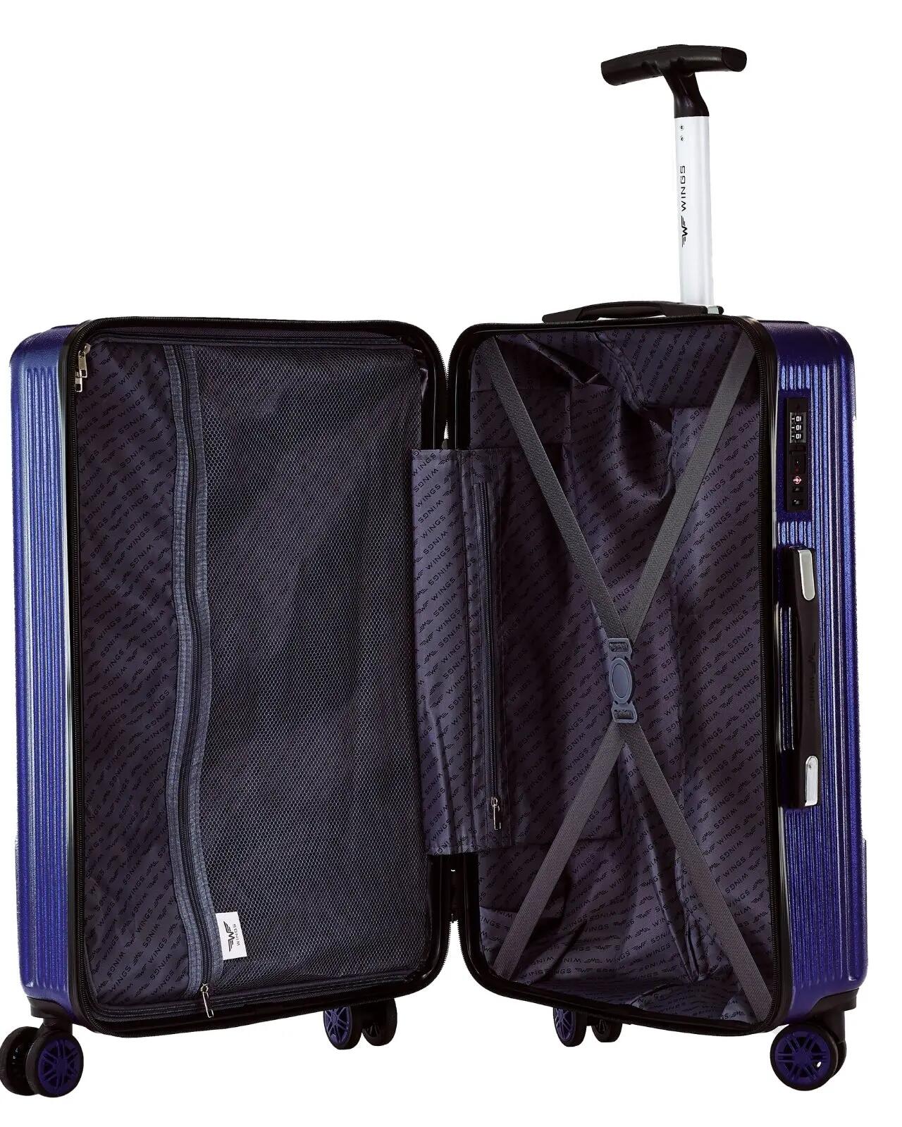 Valise cabine Wings PC African Eagle 2.0 20" BLEU FONCÉ 5/10