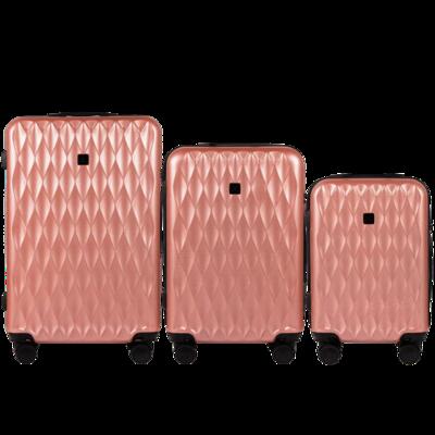 Set van 3 wings pc golden eagle pink-koffers