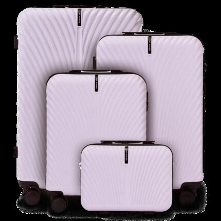 Ensemble de 4 VALISES Wings SWAN 2.0 LILAS CLAIR