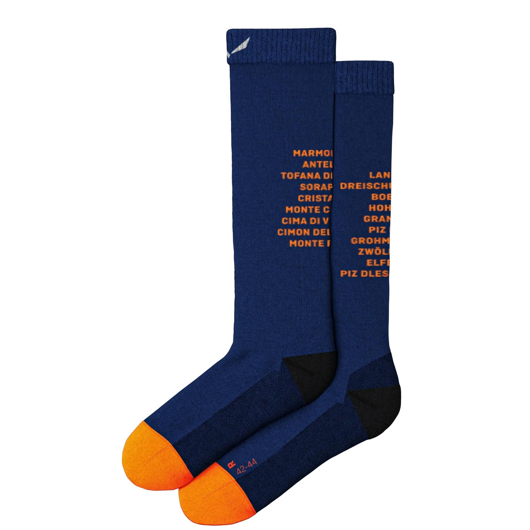 Calze da uomo Salewa ORTLES AM CR blu navy 00-0000069045_8621 taglia 45-47 2/2