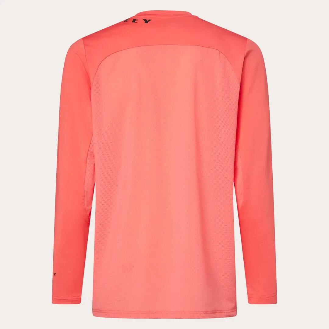 Oakley FREE RIDE RC heren fietsshirt met lange mouwen, roze FOA405473-41I r M 2/3