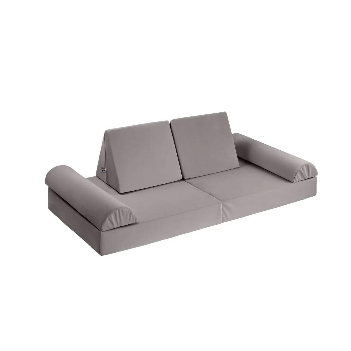 Trampoline - extérieur - JUMP 244 et Kreaty - bleu/crème 2/4