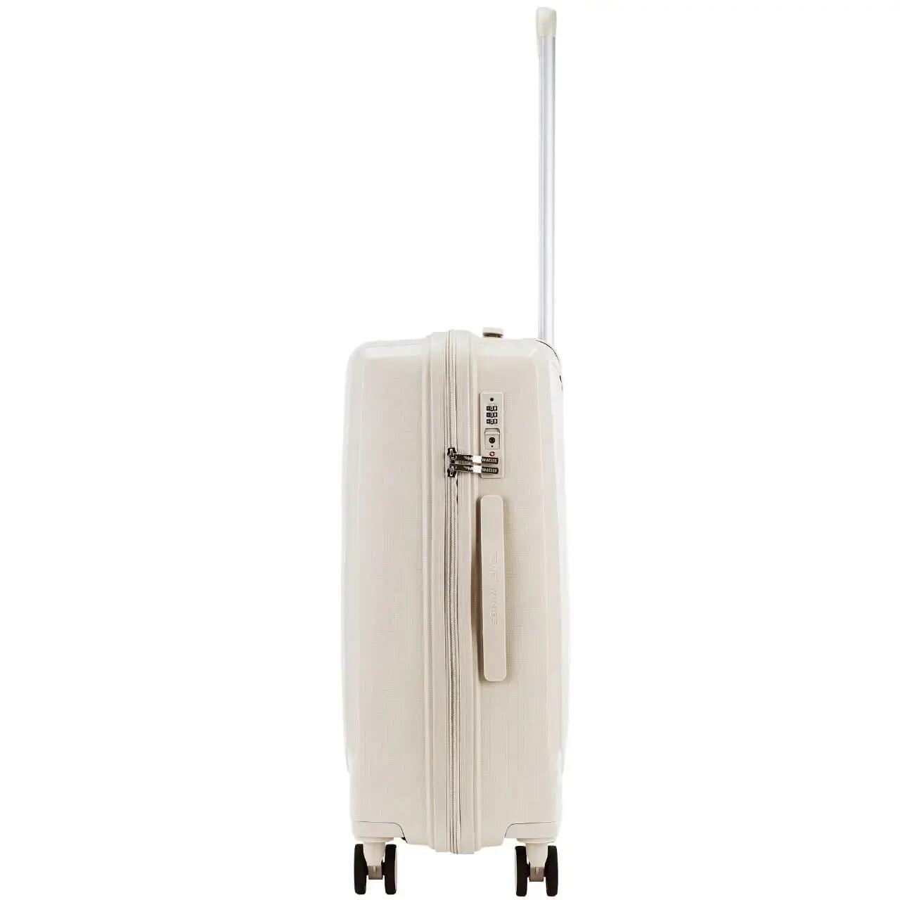 Valise moyenne Wings COCKATIEL polypropylène 24" BEIGE 8/10