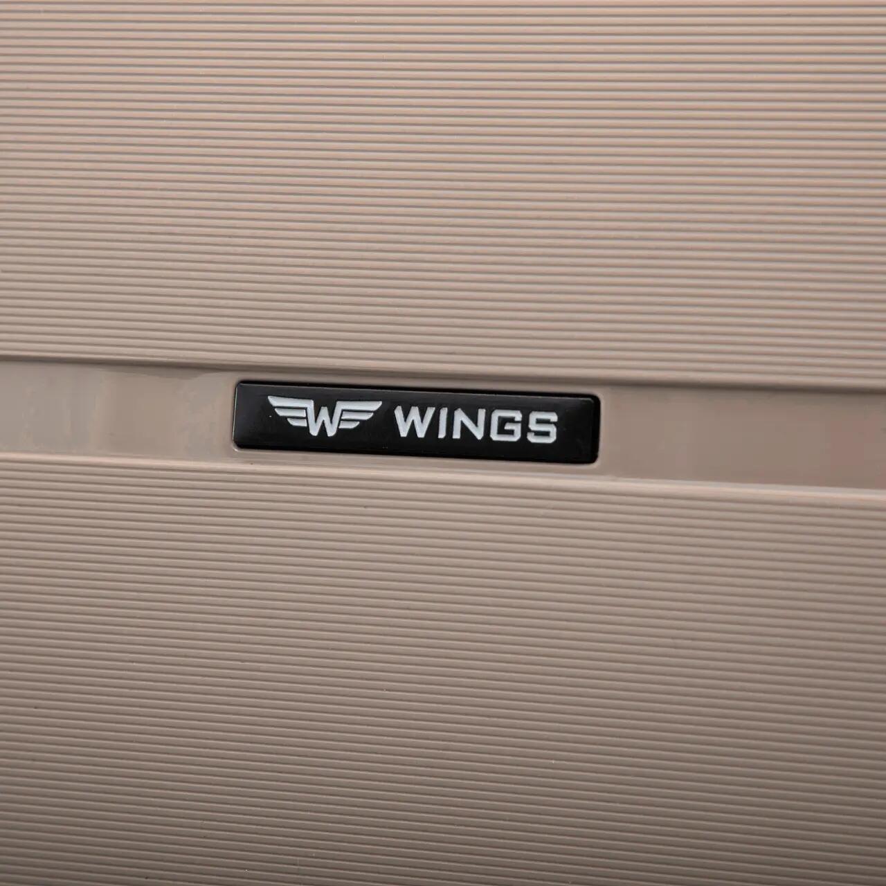 Valise cabine Wings HAWFINCH 2.0 polypropylène 20" CHAMPAGNE 8/10