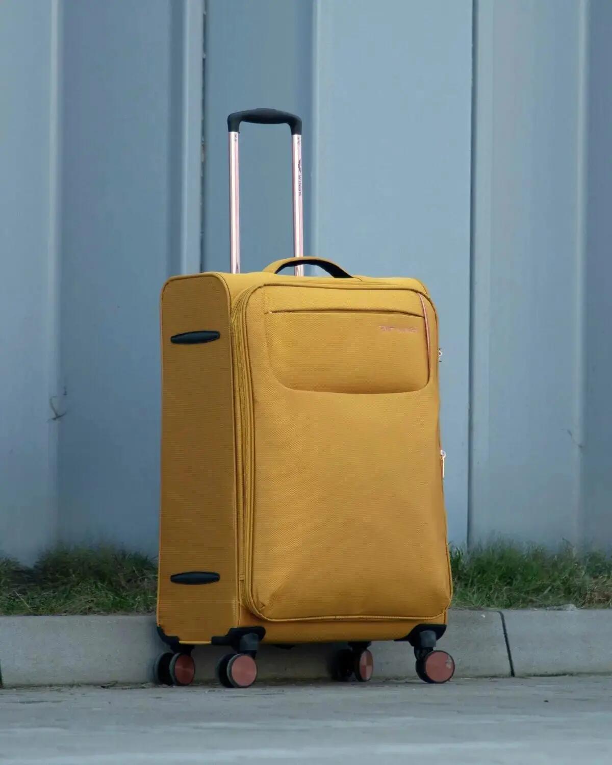 TERN Wings 24" YELLOW middelgrote zachte koffer 2/10