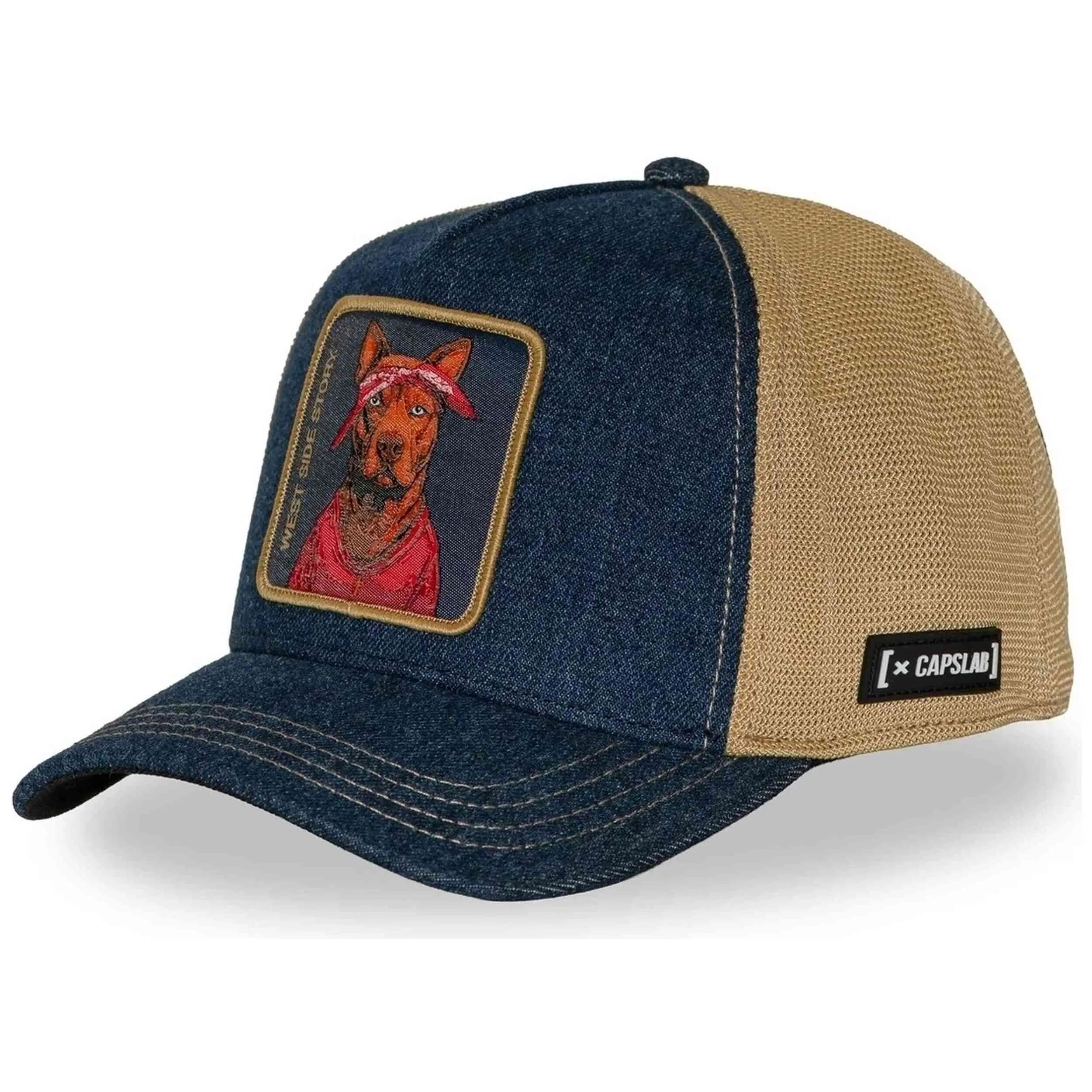 Berretto Von dutch modello CL-HIP-1-PCT-WESB-BEIGE per unisex 3/4