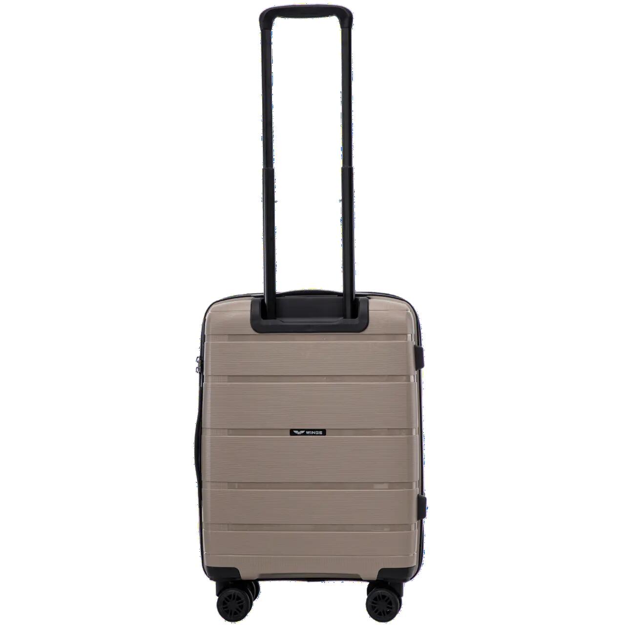 Valise cabine Wings HAWFINCH 2.0 polypropylène 20" CHAMPAGNE 4/10