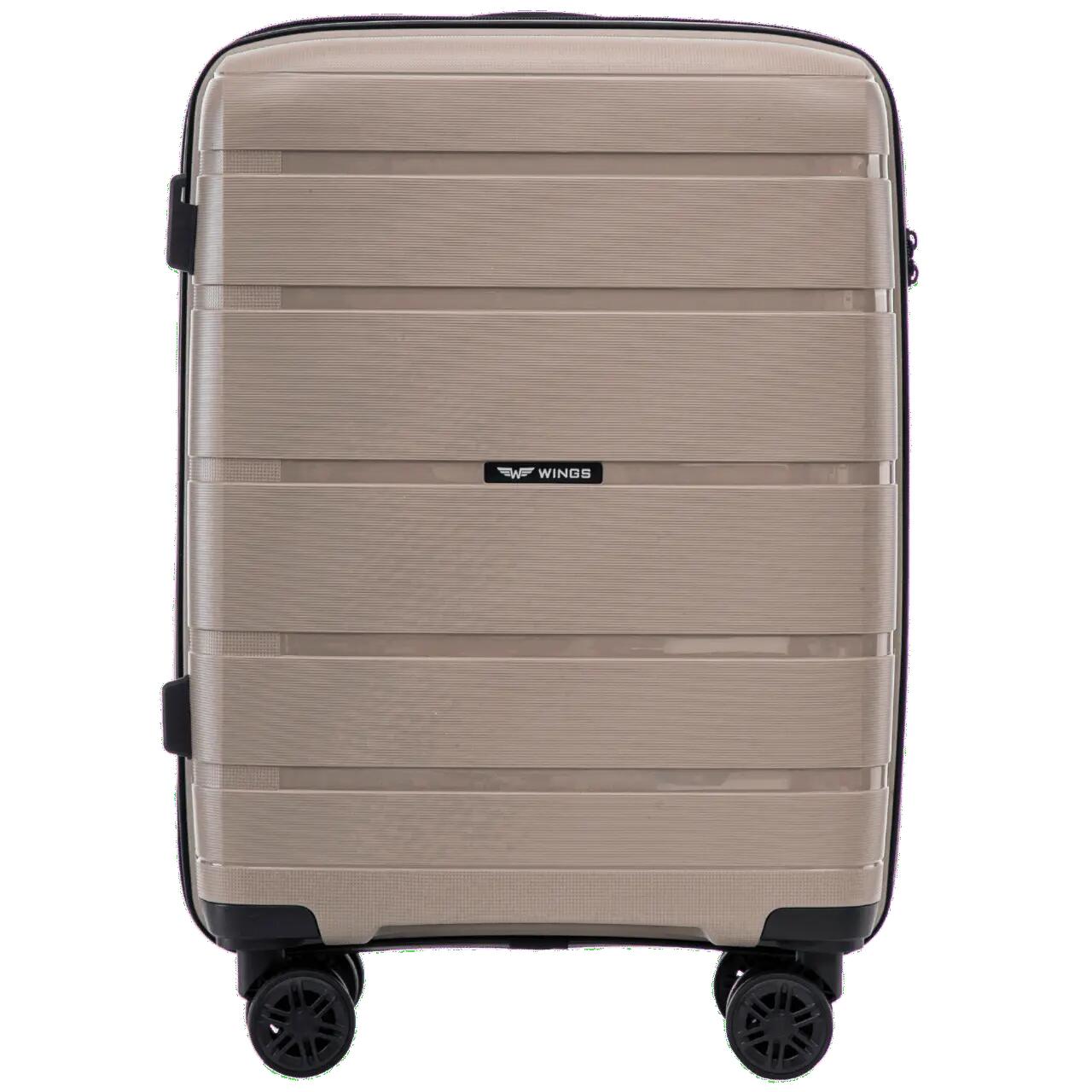 Valise cabine Wings HAWFINCH 2.0 polypropylène 20" CHAMPAGNE 3/10