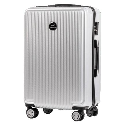 Valise moyenne Wings PC African Eagle 24" ARGENT
